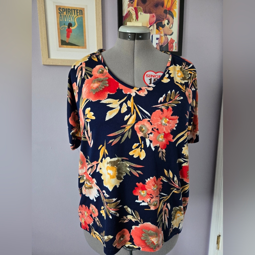 Floral Print Top